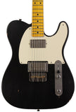 Nash T2HB Guitar, Black, Lollar Imperials, Light Aging