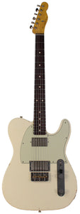 Nash T2HB Guitar, Olympic White, Light Aging
