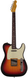 Nash T63DB Guitar, Double Bound, 3-Tone Sunburst, Light Aging