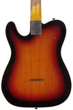 Nash T2HB Guitar, Double Bound, 3 Tone Sunburst, Light Aging