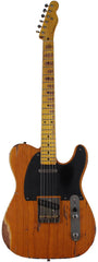 Nash T52 Guitar, Vintage Amber, Heavy Relic
