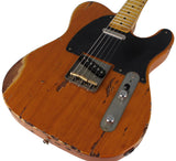 Nash T52 Guitar, Vintage Amber, Heavy Relic - Humbucker Music