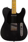 Nash T52 Guitar, Black, Light Aging - Humbucker Music