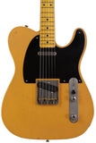 Nash T52 Guitar, Butterscotch Blonde, Boat Neck, Light Aging