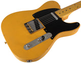 Nash T52 Guitar, Butterscotch Blonde, Boat Neck, Light Aging