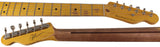Nash T52 Guitar, Butterscotch Blonde, Boat Neck, Light Aging