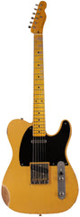 Nash T52 Guitar, Butterscotch Blonde, Medium Aging