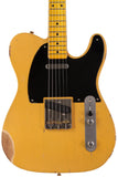 Nash T52 Guitar, Butterscotch Blonde, Medium Aging