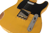 Nash T52 Guitar, Butterscotch Blonde, Medium Aging