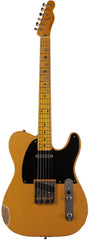 Nash T52 Guitar, Butterscotch Blonde, Medium Aging