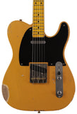 Nash T52 Guitar, Butterscotch Blonde, Medium Aging