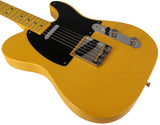 Nash T52 Guitar, Butterscotch Blonde, Boat Neck, Light Aging - Humbucker Music