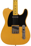Nash T52 Guitar, Butterscotch Blonde, Light Aging