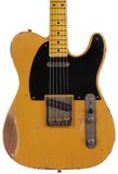Nash T52 Guitar, Butterscotch Blonde, Heavy Aging
