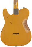 Nash T52 Guitar, Butterscotch Blonde, Heavy Aging
