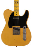 Nash T52 Guitar, Butterscotch Blonde, Light Aging