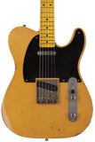 Nash T52 Guitar, Butterscotch Blonde, Medium Aging - Humbucker Music