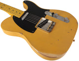 Nash T52 Guitar, Butterscotch Blonde, Medium Aging - Humbucker Music