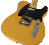Nash T52 Guitar, Butterscotch Blonde, Light Aging