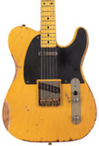 Nash T52 Guitar, Butterscotch Blonde, Heavy Aging - Humbucker Music