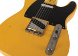 Nash T52 Guitar, Butterscotch Blonde, Light Aging