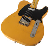 Nash T52 Guitar, Butterscotch Blonde, Boat Neck, Light Aging