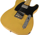 Nash T52 Guitar, Butterscotch Blonde, Humbucker, Light Aging - Humbucker Music