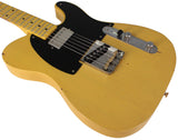 Nash T52 Guitar, Butterscotch Blonde, Humbucker, Light Aging - Humbucker Music