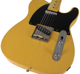 Nash T52 Guitar, Butterscotch Blonde, Light Aging - Humbucker Music