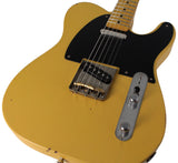 Nash T52 Guitar, Butterscotch Blonde, Light Aging - Humbucker Music