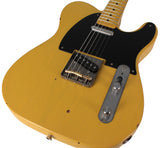 Nash T52 Guitar, Butterscotch Blonde, Light Aging - Humbucker Music
