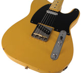Nash T52 Guitar, Butterscotch Blonde, Light Aging - Humbucker Music