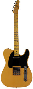 Nash T52 Guitar, Butterscotch Blonde, Light Aging
