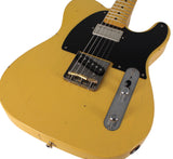 Nash T52 Guitar, Butterscotch Blonde, Humbucker, Light Aging - Humbucker Music