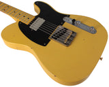 Nash T52 Guitar, Butterscotch Blonde, Humbucker, Light Aging - Humbucker Music