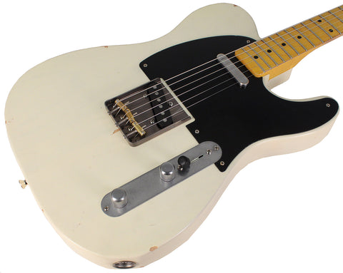 Nash T52 Guitar, Mary Kaye White, Light Aging - Humbucker Music