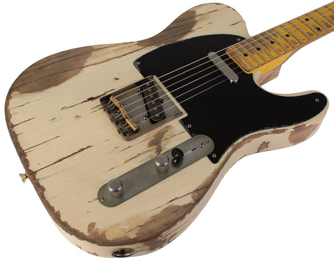 Nash T52 Guitar, Mary Kaye White, Extra-Heavy Aging