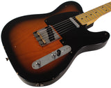Nash T52 Guitar, Two Tone Burst, Light Aging - Humbucker Music