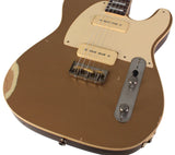 Nash T56GT Guitar, Gold Top, Medium Aging