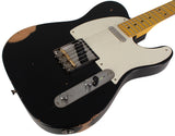 Nash T57 Guitar, Black, Medium Aging