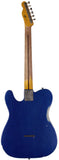 Nash T57 Guitar, Blue Sparkle, Matching Headstock, Medium Aging - Humbucker Music