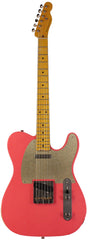 Nash T57 Guitar, Fiesta Red, Light Aging