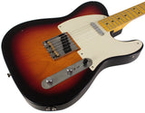 Nash T57 Guitar, 3-Tone Sunburst, Light Aging