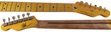 Nash T57 Guitar, 3-Tone Sunburst, Light Aging