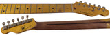 Nash T57 Guitar, 2-Tone Sunburst, Light Aging, Gold Pickguard