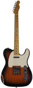 Nash T57 Guitar, 2-Tone Sunburst, Medium Aging