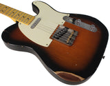 Nash T57 Guitar, 2-Tone Sunburst, Medium Aging
