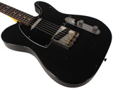 Nash T63 Guitar, Black, Black Pickguard, Light Aging - Humbucker Music