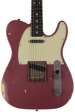 Nash T63 Guitar, Burgundy Mist, Light Aging