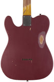 Nash T63 Guitar, Burgundy Mist, Light Aging